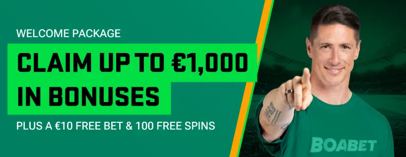 Boabet welcome bonus