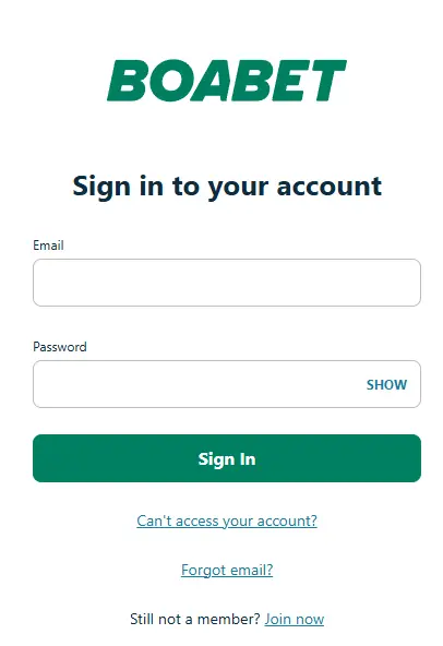 Boabet Casino Login